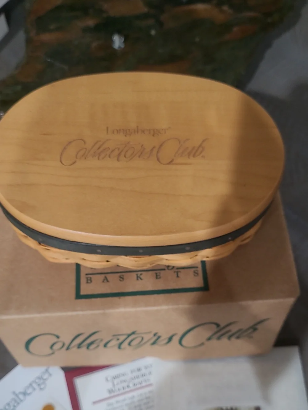 Longaberger Collectors Club Harmony Basket No 5 With Box!